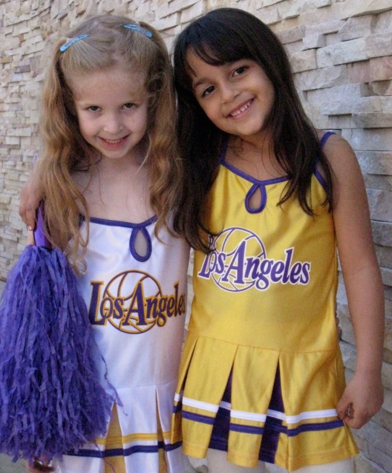 Laker Girl Costume Cheer Mania Party